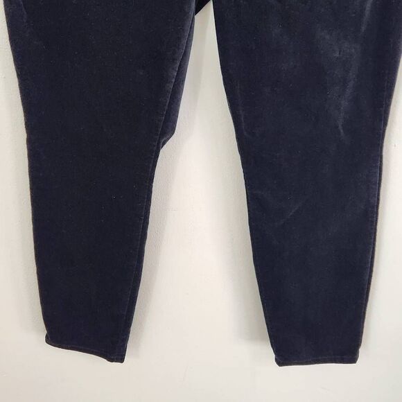 GAP Black Velvet Skinny Pants NWT Size 33 Gap Velvet Pants - Picture 3 of 8